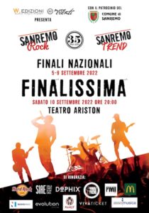 Scopri di più sull'articolo Sanremo Rock & Trend Festival: le fasi finali dal 5 al 10 settembre a Sanremo