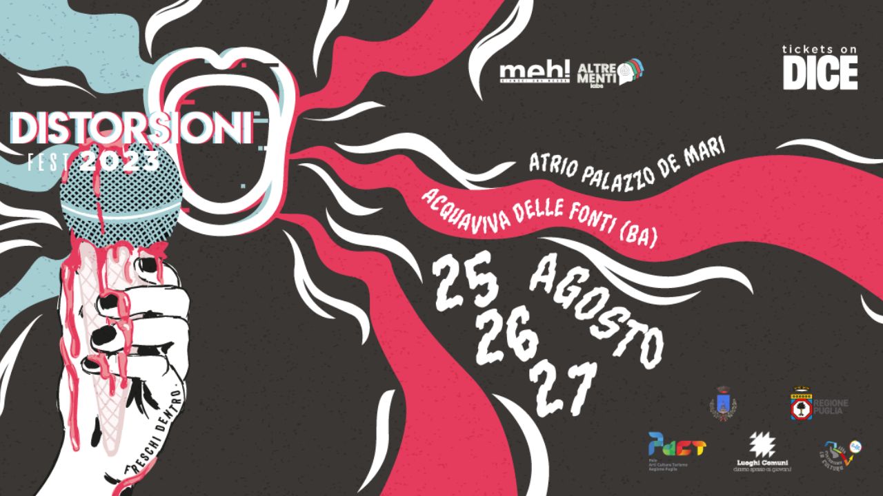 Al momento stai visualizzando Distorsioni Fest 2023: la line-up completa dell’evento in Puglia
